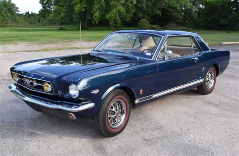 1966 Mustang Blue