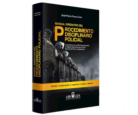 Manual Operativo Del Procedimiento Disciplinario Policial