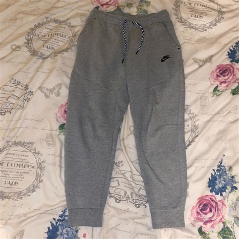 Nike Grey Tech Fleece Joggers 1010 Condition Bought Depop