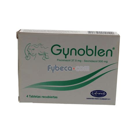 Gynoblen 37 5 Mg 500 Mg Caja Fybeca