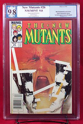 NEW MUTANTS 26 PGX 9 8 NM MT Near Mint FIRST APPEARANCE LEGION FX