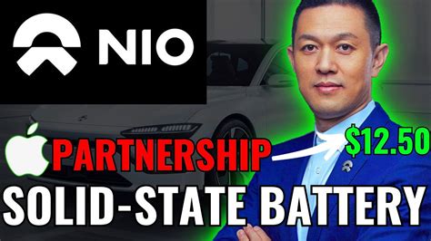 NIO Stock Huge Nio News SOLID STATE BATTERY GM Partnership News