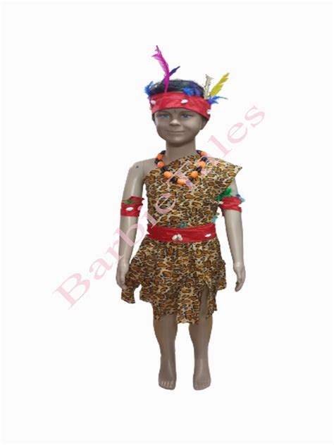 Tribal Girl Kids Fancy Dress Costume - BarbieTales.com