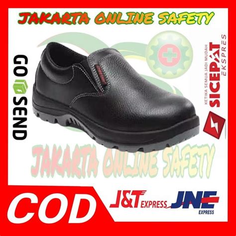 Jual Sepatu Safety Cheetah 7001 H Outsole Dual Pu Original Kulit Asli Di Lapak Jakarta Online