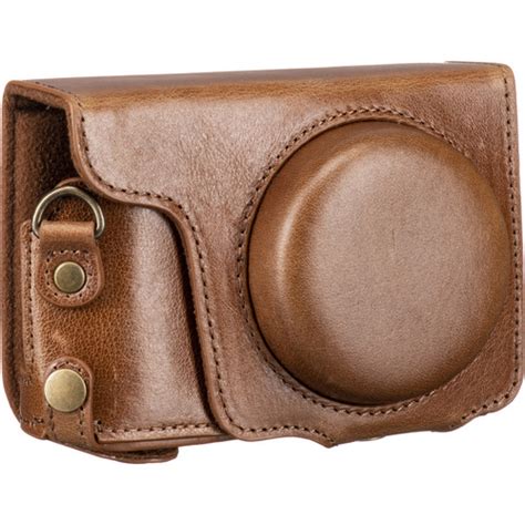 MegaGear Ever Ready Genuine Leather Camera Case And Strap MG1436