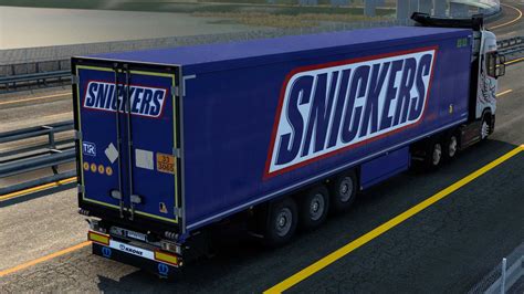 SKIN KRONE COOL LINER SNICKERS 1 0 1 40 1 46 ETS2 ETS2 Mody ATS Mod