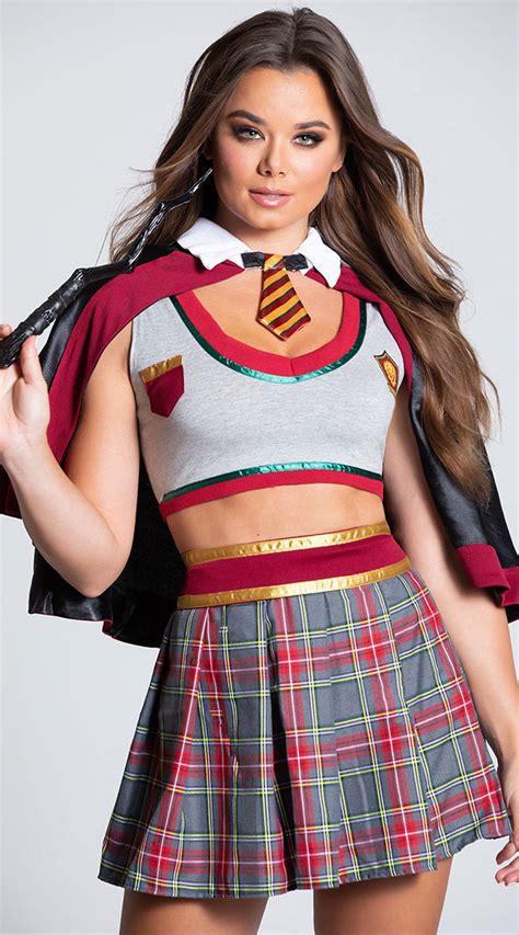 Spellbinding School Girl Costume Magical School Girl Costume