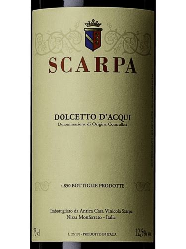 Scarpa Dolcetto D Acqui Vivino US