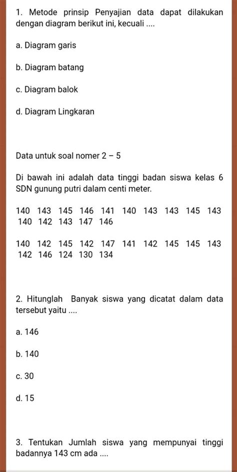 Solved Mohon Bantuin Kak Karena Sekarang Dikumpulin Metode Prinsip