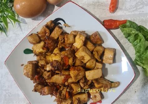 Resep Tahu Telur Kecap Oleh Dapur Olive Cookpad