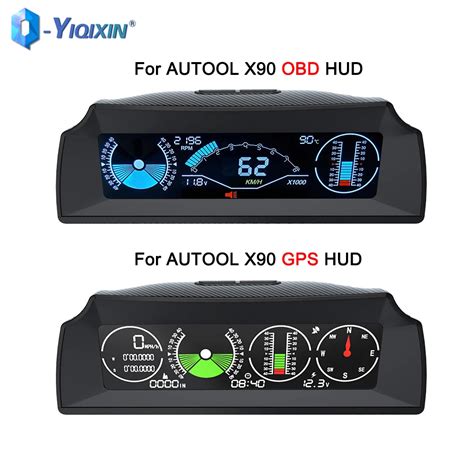 For Autool X Gps Obd Speed Slope Meter Inclinometer Car Compass Hud