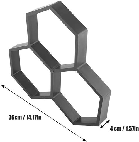 Zerodis Molde De Piedra De Pavimento De 142 X 142in Para Hacer