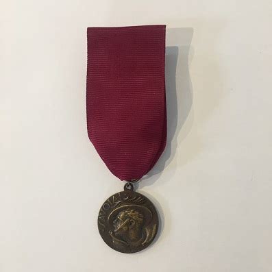 Medal For The National Gathering Of Bersaglieri Medaglia Delladunata