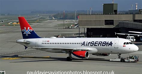 PDAviation Zurich ZRH LSZH 8th April Air Serbia Airbus A320 YU APG