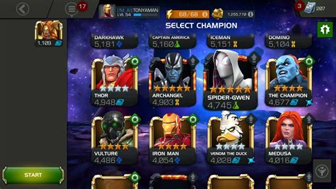 Marvel Contest Of Champions 4 Star Rank 1 Venom Vs 4 Star Rank 5 Wolverine Youtube