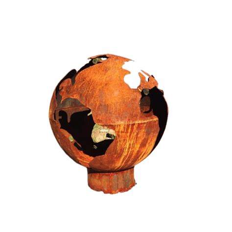 Unique Globe Design Fire Pit — House of Cypress