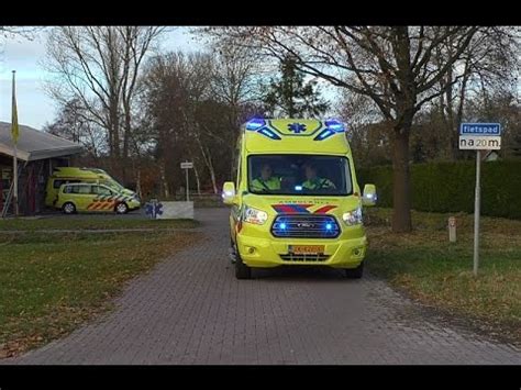 Wail Ford Transit Novaris XL Demo Ambulance 02 116 Met Spoed Naar