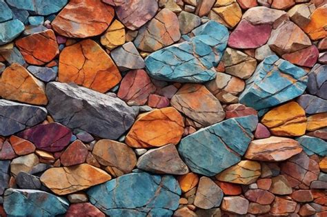 Premium Photo Colorful Rock Texture Background Rock Texture