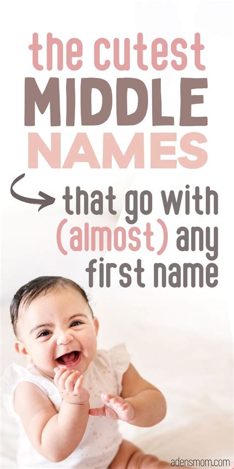 Cool Middle Names For Girls The Only List Youll Ever Need Artofit