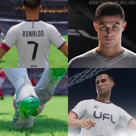 Cristiano Ronaldo Announces UFL Football Game, Wears Unbranded Kit and