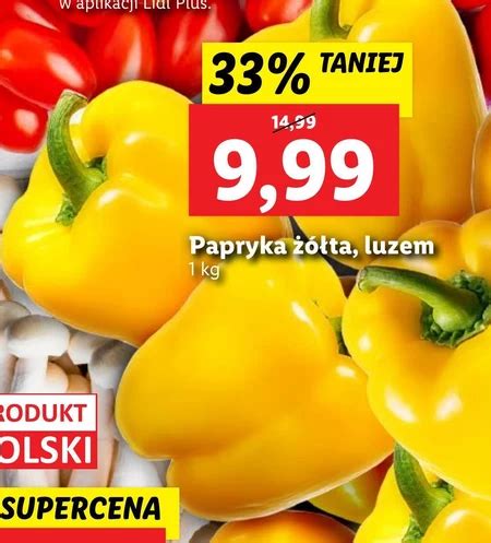 Papryka Ryneczek Lidla Taniej Promocja Lidl Ding Pl