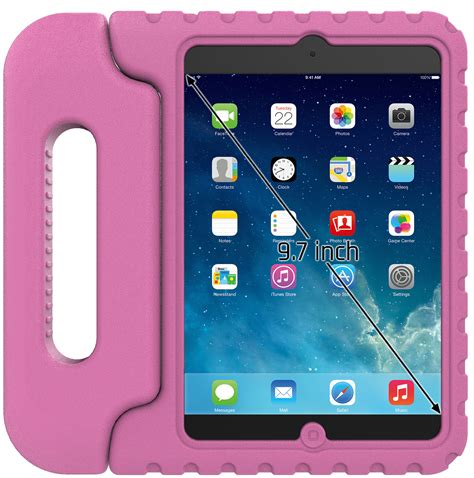 Stalion®safe Shockproof Foam Kids Case With Handle For Apple Ipad 2 3 4