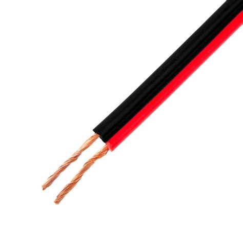 Cable Polarizado Bicolor Para Bocina 22 AWG 1 Metro Aelectronics