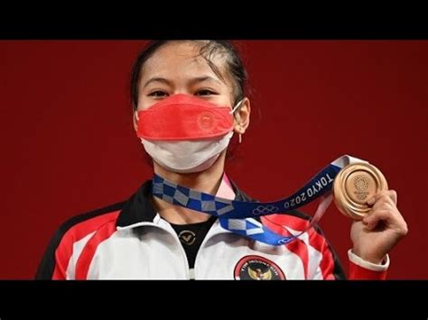 Windy Cantika Raih Medali Pertama Indonesia Di Olimpiade Tokyo Youtube