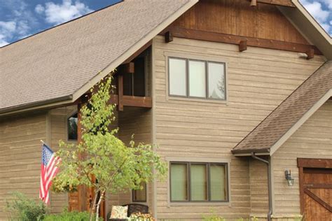 RusticSeries Lap Siding On LP Smartside Color Is River Rock Beautiful