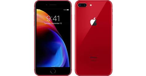 Apple Iphone 8 Plus Product Red Special Edition 64gb Sammenlign