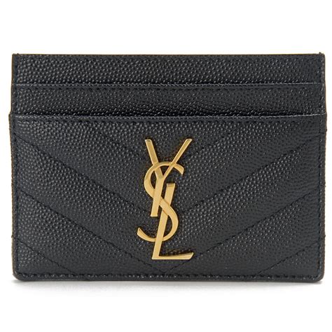 Saint Laurent サンローラン カードケース レディース ブラック 423291 Bow01 1000 財布・ケース