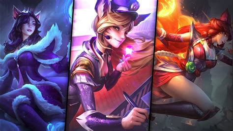 Ahri Asu Rework Splash Arts Comparison Old Vs New League Of Legends