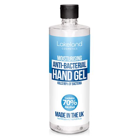 500ml Moisturising Anti Bacterial Hand Sanitiser 70 Alcohol