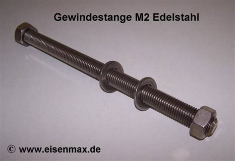 Neu Gewindestange Edelstahl V2A M20 300 mm günstig im Shop Eisenmax