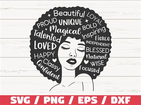 Black Girl Magic Svg Bundle Cut Files Commercial Use Etsy