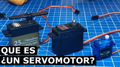 Qué es un servomotor y qué hace YouTube