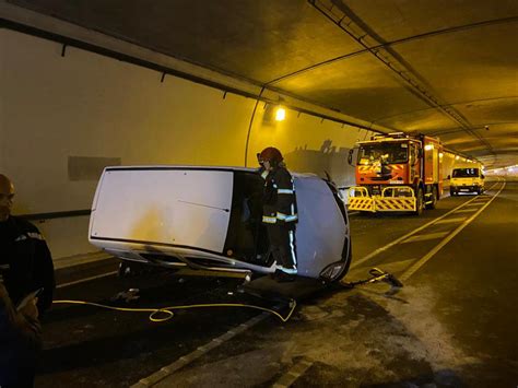 Deux Blessés Graves Lors Dun Accident Au Tunnel Du Somport La