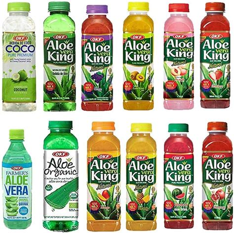 Amazon Okf Farmer S Aloe Vera Drink Flavored Variety Pack