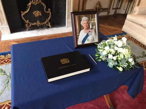 Simon N On Linkedin The Embassy Has Opened A Condolence Book At The Uk Ambassadorial Residence