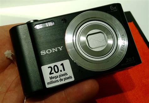 Sony Cyber Shot DSC W830 W810 Hands On Preview EPHOTOzine