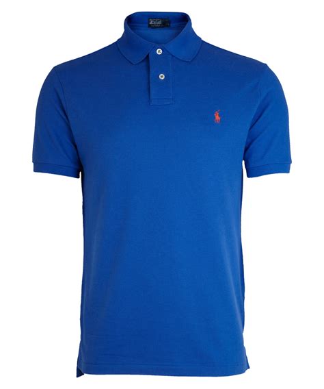 Lyst Polo Ralph Lauren Cobalt Blue Polo Shirt In Blue For Men