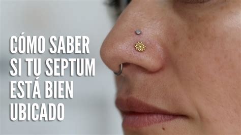 La Ubicaci N Correcta De Un Piercing En El Septum El Sweet Spot Youtube