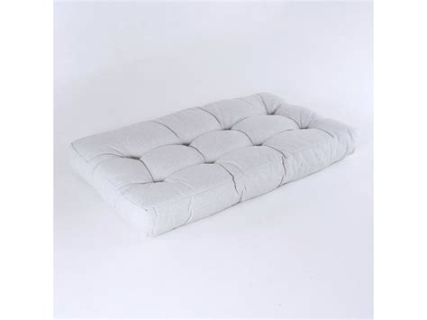 Coussin D Appui Pour Palette En Fibre D Ol Fine Gris Clair L