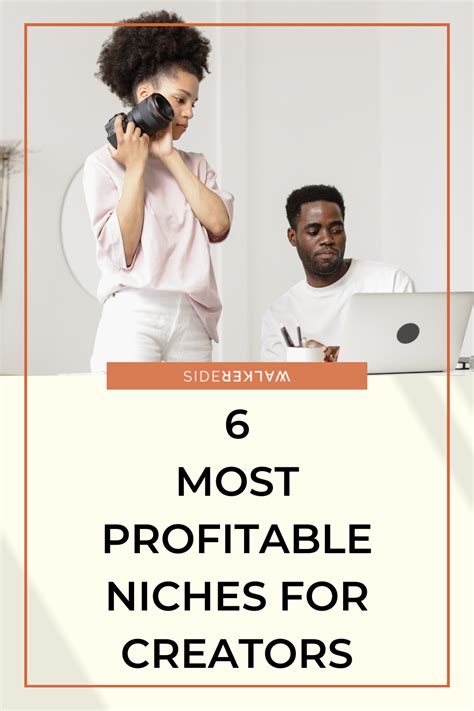 6 Most Profitable Niches For Creators Sidewalker Daily In 2022