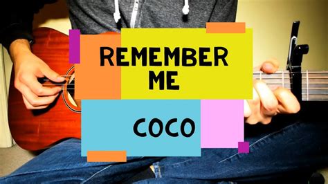 Remember Me Coco Fingerstyle Guitar YouTube