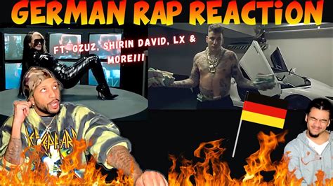 AMERICANS REACTION TO GERMAN RAP GZUZ SHIRIN DAVID LX MORE