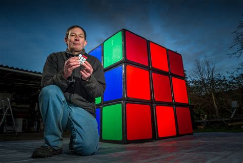 Man builds world's biggest Rubik's cube in his garden shed - National News