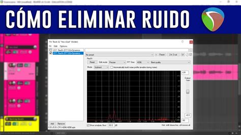 Cómo ELIMINAR QUITAR el RUIDO de un MICRÓFONO en REAPER YouTube