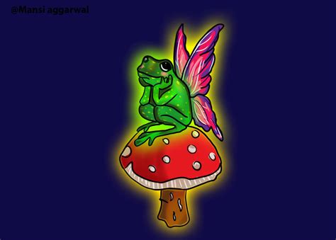 Fairy Frog by M1609art on DeviantArt