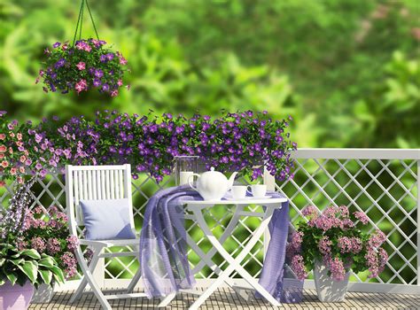 Comment Fleurir Son Balcon Terrasse Facilement